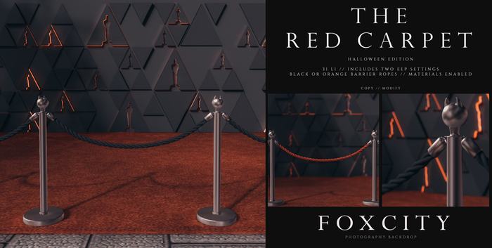 Second Life Marketplace - FOXCITY. Photo Booth - The Red Carpet